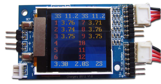 qualidade  6S 12S LiPO Battery Cell Voltage Monitor Monitoring System Custom fábrica
