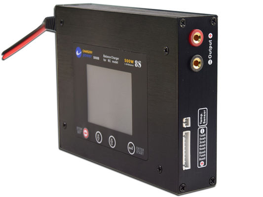 42V 500W Lipo Battery Balance Charger Descargador 4S 6S 8S 20A