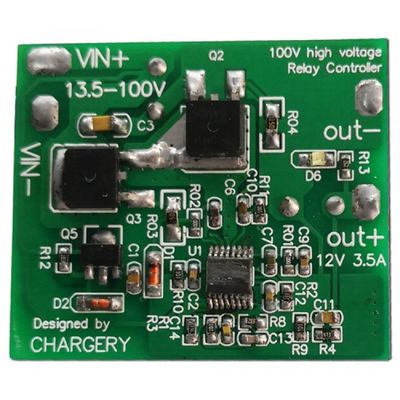 Automóvel LiTo Bateria Buck Boost Converter 100v 12V 4A