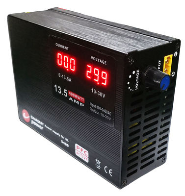 30V 400W corrente de voltagem ajustável Fonte de alimentação de comutação Baixo ruído SMPS 13,5A 30V