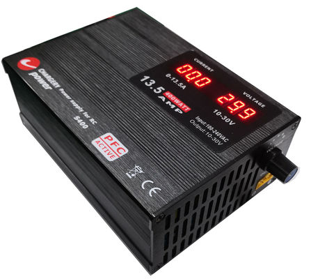 30V 400W corrente de voltagem ajustável Fonte de alimentação de comutação Baixo ruído SMPS 13,5A 30V