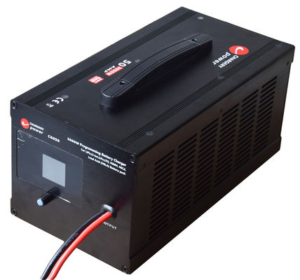 48V 3000W 13S LiPo, NMC, LiFe, LiTo, Pb, VRLA Ácido de Chumbo AGM, GEL Carregador de bateria para bicicleta elétrica, motocicleta elétrica 1-55A
