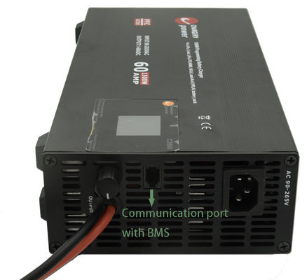 29.4V 7S Carregador de bateria LiPo NCM para baterias de lítio 1A a 60A Ajustável