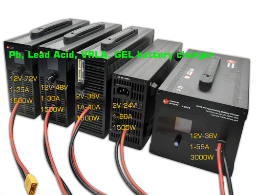 2V 12V 24V VRLA AGM Ac To Dc Carregador de Bateria Para E-Bike E-Motorcycle