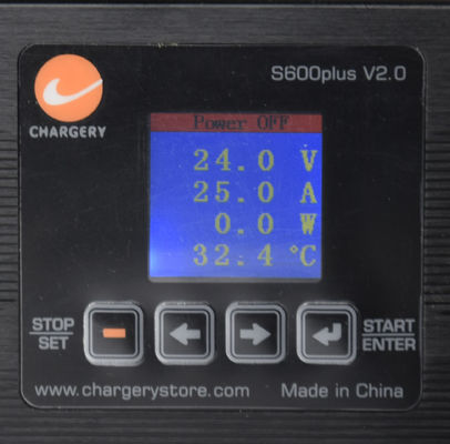 Fornecedor de energia de comutação Drones 24V 25A Carregador de bateria SMPS recarregável 600W