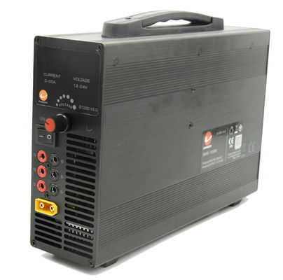 24V 1200W UAV Drone SMPS Carregador de bateria Compacto 68mm 50A Personalizado