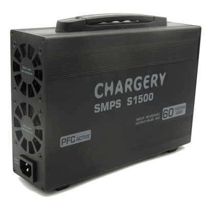 24V 1500W SMPS RC Helicóptero Carregador de bateria de bicicletas portátil