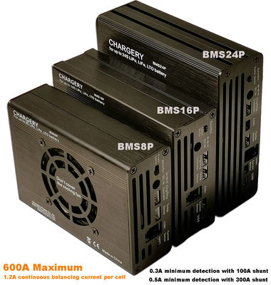 Sistema de gestão de baterias de lítio LTO NMC BMS 24S 18S 100A 300A 600A