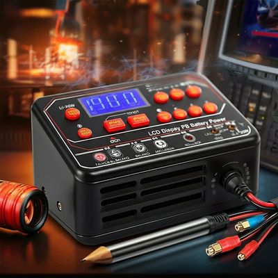 Display LCD Potência PB Bateria Lipo Carregador Descarregador 1-6S Balancer 150W