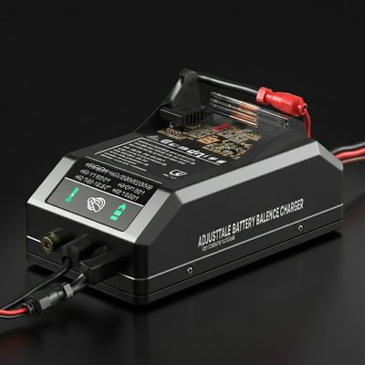 Descarregador de carregador de equilíbrio de bateria ajustável para baterias NiMH LiPo 4s