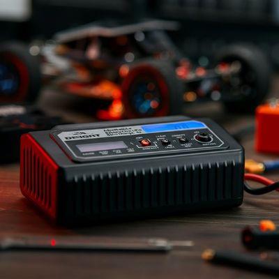 Descarregador de carregador de equilíbrio de bateria ajustável para baterias NiMH LiPo 4s