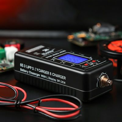 6S 3s 4s Lipo Battery Charger Descargador Com Display LCD 5W OEM