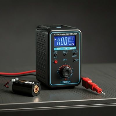 0.1-10A Lipo Battery Balance Charger Discharger Ajustável Personalizado