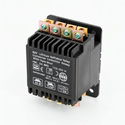 12V Bms Bateria de Lítio DC Contador Elétrico Relais Com Montagem de Painel