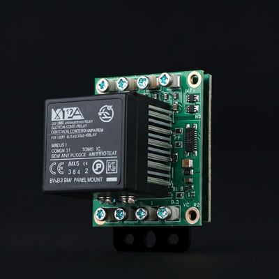 12V Bms Bateria de Lítio DC Contador Elétrico Relais Com Montagem de Painel